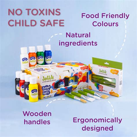 Finger Painting Kit for Kids | Kids Finger Paints - – Dabble PlayArt