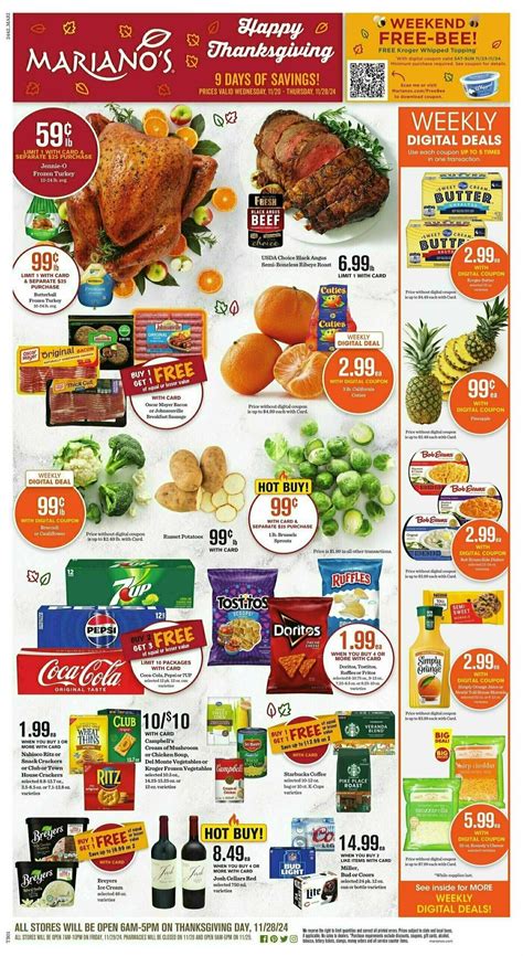 Mariano's Weekly Ad & Deals from November 20