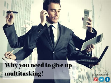 Image result for How to Stop Multitasking
