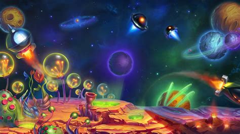 Slot Game Background Design