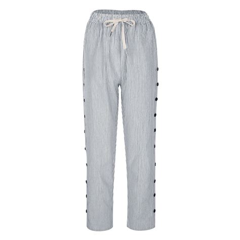 CLOISE Summer Pants for Women 2024 With Pockets Cotton Linen Pants ...