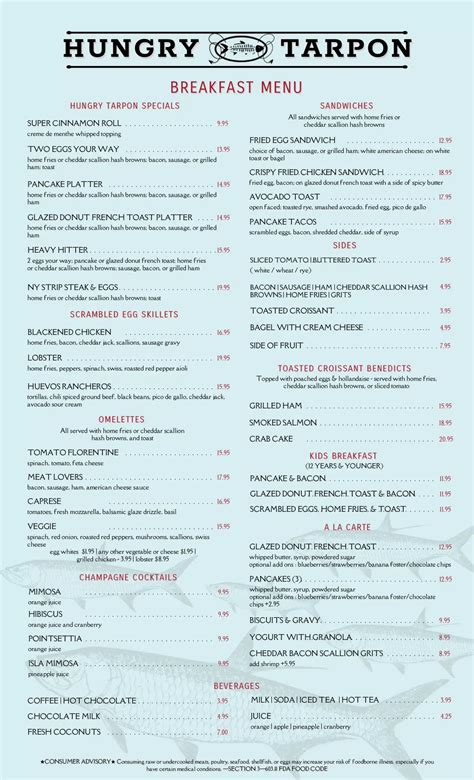 Hungry Tarpon Restaurant - Best Meal By The Water | Robbie's