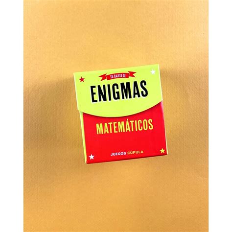 Tu cajita de enigmas matemáticos · CÚPULA · El Corte Inglés