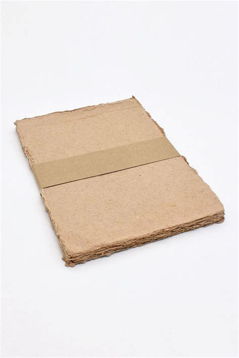 Beige Deckle Edged Cotton Rag Handmade Paper Online – Rickshaw Recycle