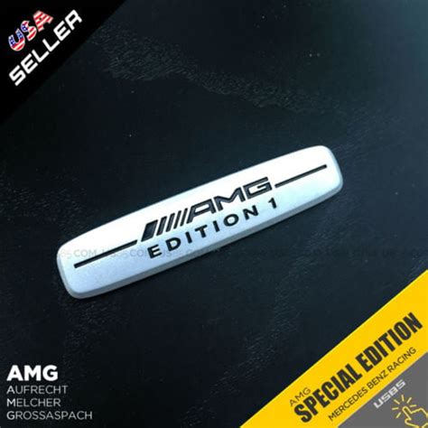 Buy Mercedes-Benz 3D AMG Edition Emblem Interior Decal Sticker Badge ...
