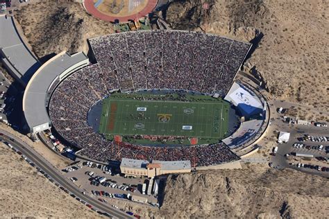 Sun Bowl Stadium Aerial