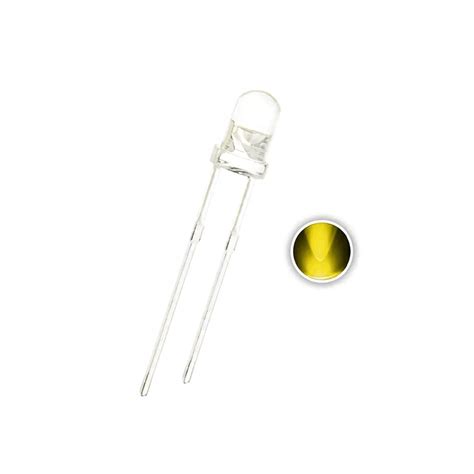 Probots Yellow LED 3mm Clear Buy Online India