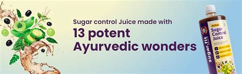 Sugar.Fit Active Sugar Control Juice - 13 Potent Herbs like Neem Karela ...