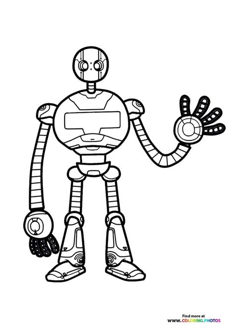 Wild Robot Coloring Pages