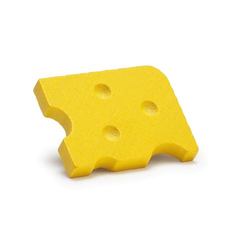 Erzi Pretend Play Wooden Grocery Shop Merchandize Swiss Cheese, 6.3 X 4 ...
