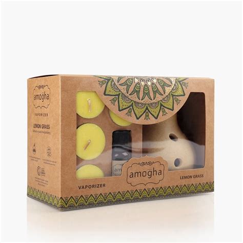 Buy IRIS Amogha 6Pcs Lemongrass Vaporiser Set from Iris at just INR 550.0