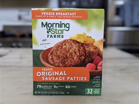Costco Veggie Original Sausage Patties - MorningStar Farms - Review ...
