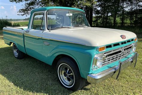 289-Powered 1966 Ford F-100 Custom Cab 3-Speed for sale on BaT Auctions - sold for $12,000 on ...