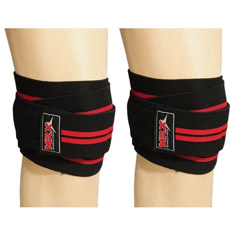 Weight Lifting Knee Wraps Premium Quality - FREE SHIPPING