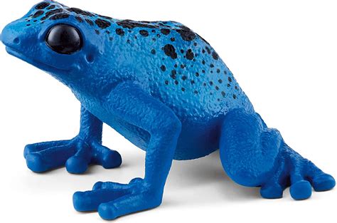 Schleich 14864 Wild Life Blue Poison Dart Frog Figurine : Amazon.co.uk ...