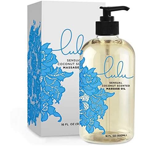 Lulu Massage Oil with Fractionated Coconut Oil.16 Ounce