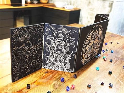 DM Screen with Digital Display 的图像结果