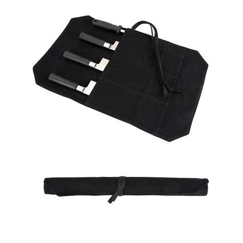 A Chef's Knife Roll Bag - Portable Travel Chef Knife Case Carrier ...