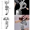 Homdum Bench Vice Clamp 2 in 1 Universal Rotate 360° with Electric ...