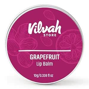 Buy vilvah STORE Grapefruit Lip Balm | For Dry Damaged And Chapped Lips ...