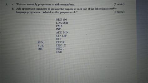 Image result for Assembly Language Program to Add Three Numbers
