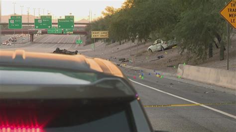 2 dead, US 60 partially shut down after morning crash | 12news.com