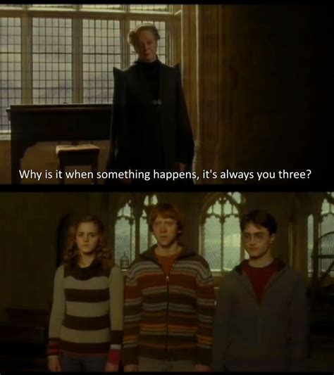 Why Is It Always You Three