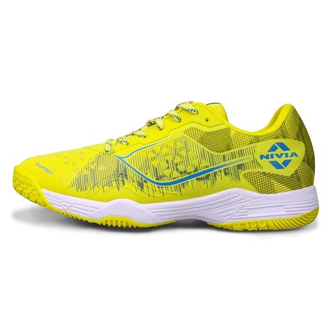 Nivia HY-Court 3.0 Badminton Shoe for Mens, Rubber Sole Shoes with ...