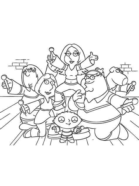 Family Guy 7 coloring page