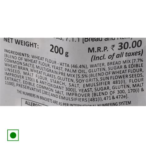 Bonn Bread - Multigrain, 200 gm Poly Pack