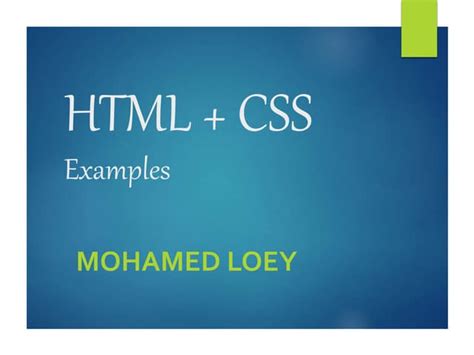 Image result for HTML and CSS Simple Example
