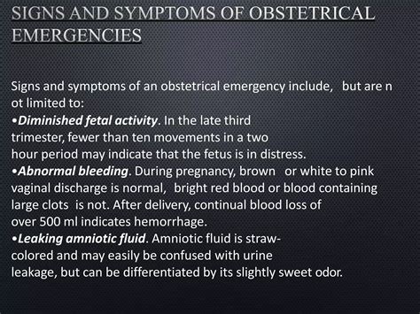Obstetrical Emergency & Management.pptx