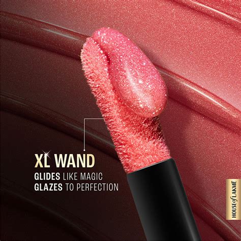 Buy LAKME Glitterati Lip Glaze - 302 Honey Haze - 5ml from Lakme at just INR 899.0