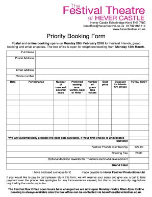 Fillable Online Hever Castle Edenbridge Kent TN8 7NG Fax Email Print ...