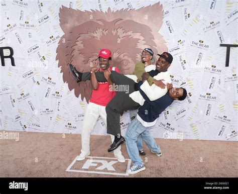 (L-R) Tyler The Creator, Travis Bennett, Lionel Boyce, and Jasper Dolphin at the FX's THE BEAR ...