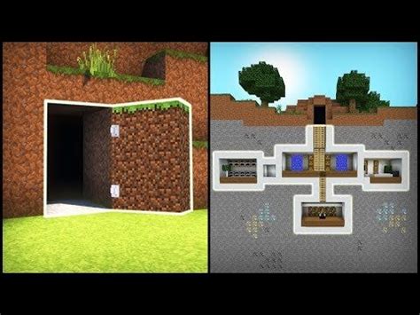 Image result for Minecraft How to Build a Secret Base Tutorial 2
