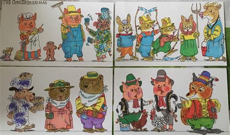 Richard Scarrys The Gingerbread Man by wilduda on DeviantArt