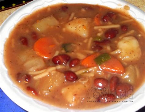 Red Peas Soup | Jamaica | Pinterest | Pea soup, Caribbean recipes and ...