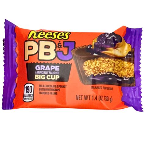 Reese's PB&J Grape Big Cup - 1.4oz | Candy Funhouse – Candy Funhouse CA