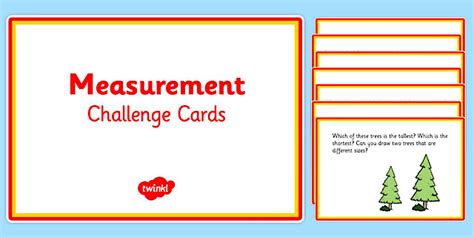 Challenge Cards Measurement Year 1