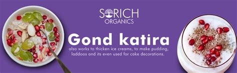 Sorich Organics Pure Gond Katira (Tragacanth Gum) Natural Edible Gond