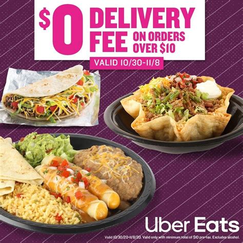 Taco Cabana menu in Houston, Texas, USA