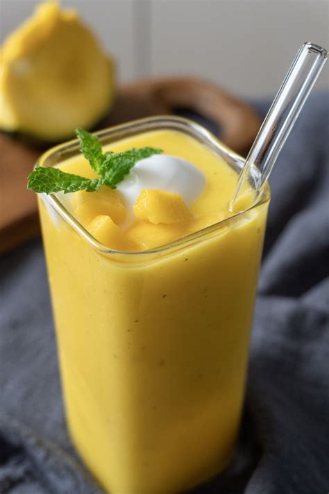 Easy Vegan Mango Lassi – Creamy Summer Drink - BeExtraVegant