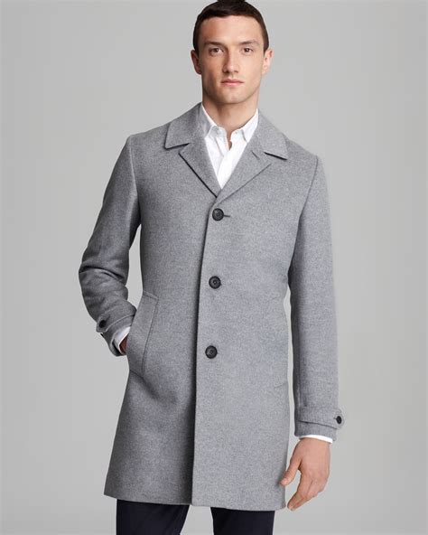 Mens Long Wool Coat With Buttons at Callum Winter-irving blog