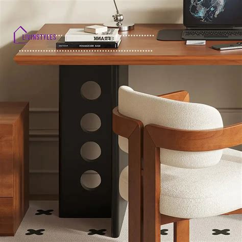 Anton Solid Wood Study Table for Students – LivIn Styles