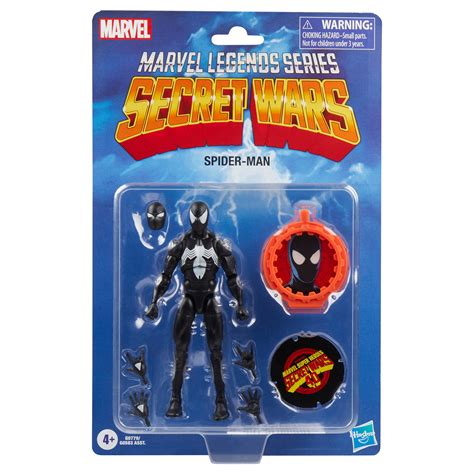 The Black Suit Returns with New Spider-Man Secret Wars Marvel Legends