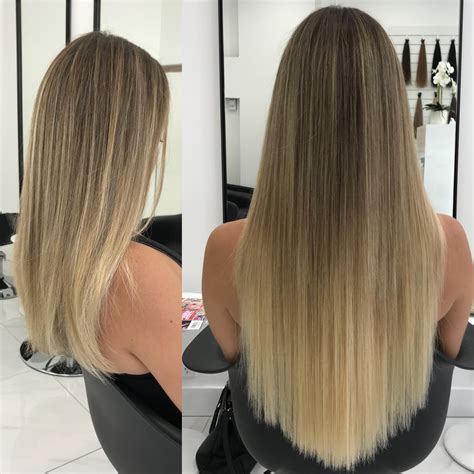 Nano bead hair extensions