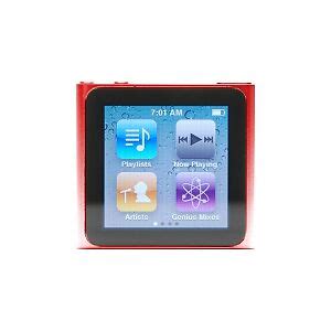 ipod nano 6th generation red special edition )