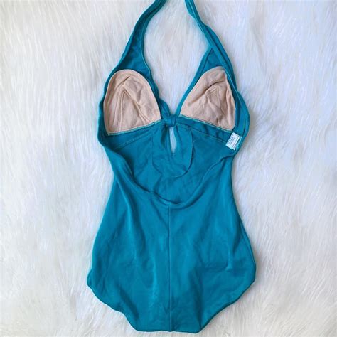 Men's Blue Swimsuit-one-piece | Depop