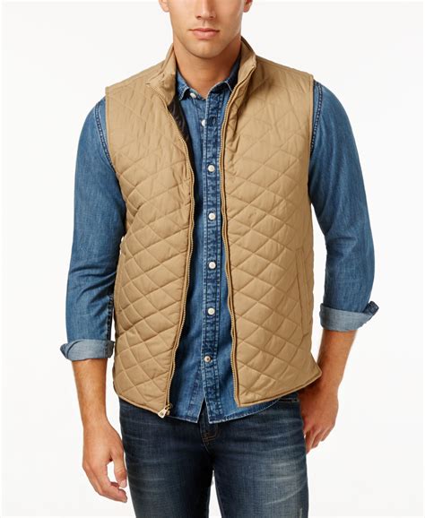 Quilted Vest Men
